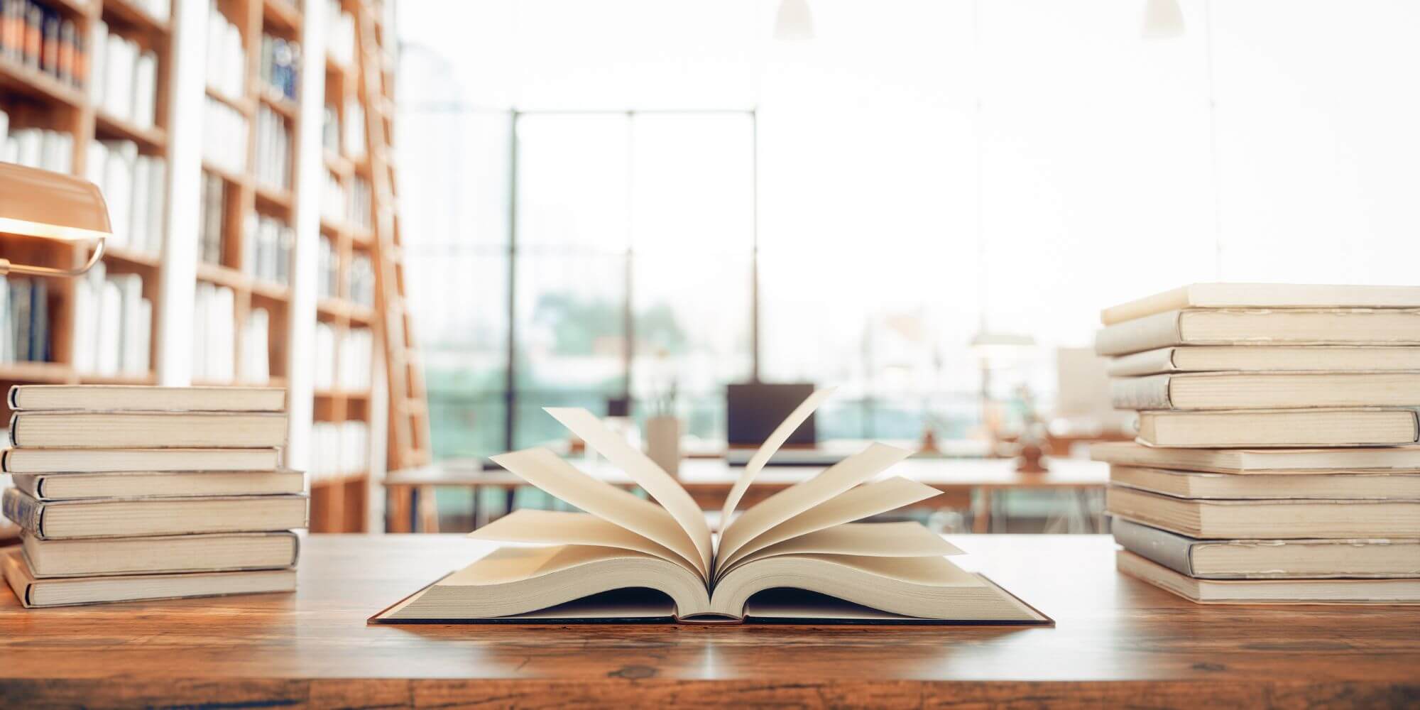 Dekorativní pozadí - knihovna.